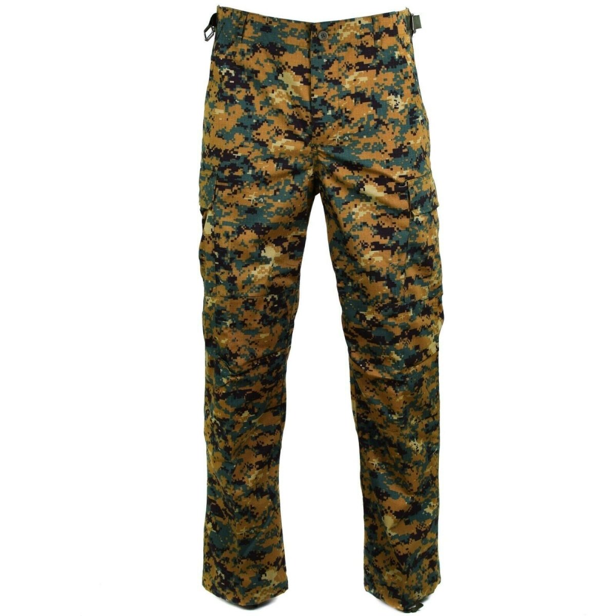 Véritable pantalon militaire de l'armée de Guinée-Bissau RipStop Digital Savana Camo NEUF