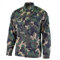 Véritable chemise de l'armée hongroise m90 camouflage 4 couleurs à manches longues militaire NEUF