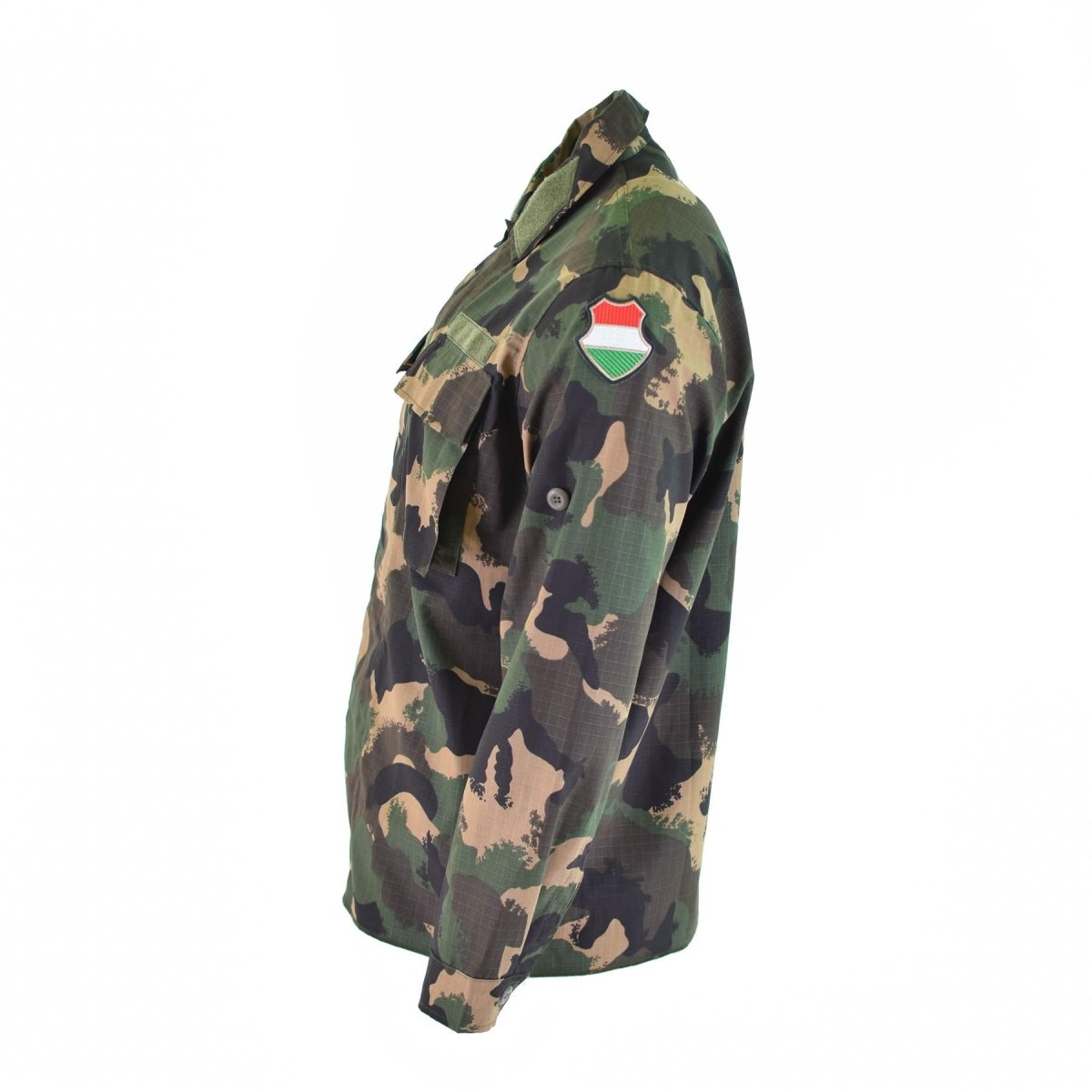 Véritable chemise de l'armée hongroise m90 camouflage 4 couleurs à manches longues militaire NEUF