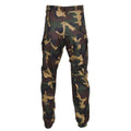Pantalon de troupes de campagne authentique de l'armée hongroise M1990 camouflage boisé renforcé NEUF