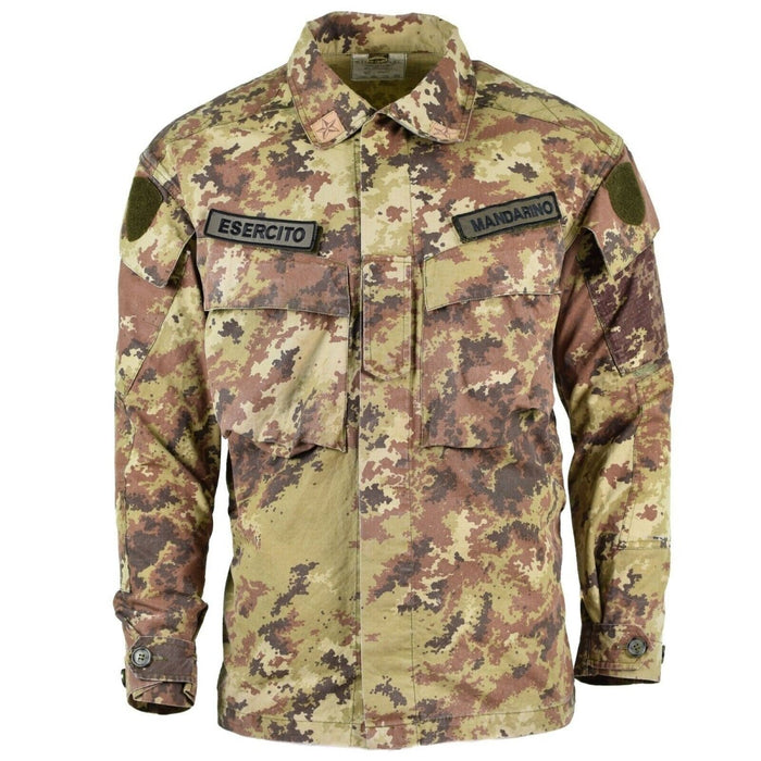 Véritable armée italienne Rip Stop Vegetato camo ACU veste chemise de combat Blouse - GoMilitar
