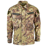 Véritable veste de combat de l'armée italienne Rip Stop Vegetato camouflage ACU