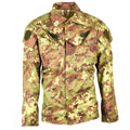 Véritable veste de combat de l'armée italienne Rip Stop Vegetato camouflage ACU NEUF
