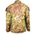 Véritable veste de combat de l'armée italienne Rip Stop Vegetato camouflage ACU NEUF