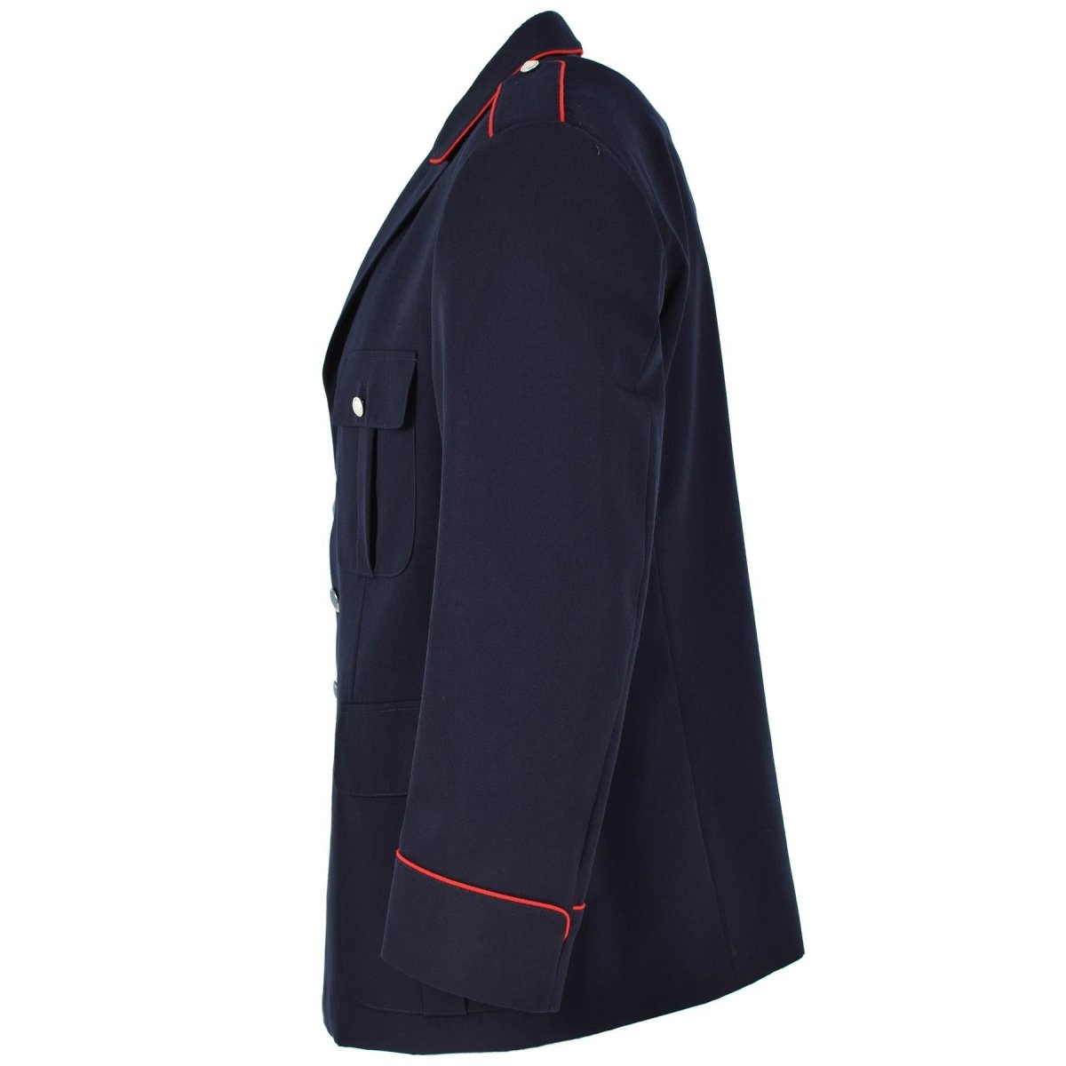 Véritable uniforme de la police militaire italienne, veste officielle d'officier bleu formel NEUF
