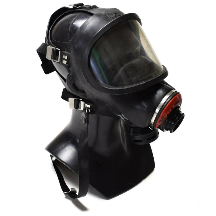 Véritable masque facial MSA noir de marque MSA AUER 3S, appareil respiratoire pour masque à gaz - GoMilitar