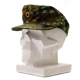 Véritable casquette Flecktarn de l'armée allemande originale BW Woodland Camo militaire chapeau NEUF