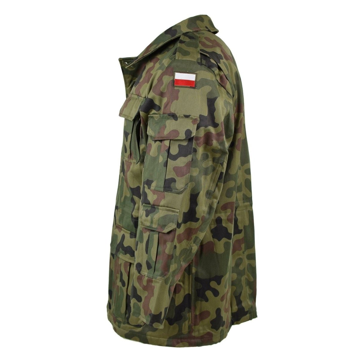 Véritable veste militaire de combat parka de l'armée polonaise camouflage panthère BDU surplus NEUF