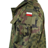 Véritable veste militaire de combat parka de l'armée polonaise camouflage panthère BDU surplus NEUF