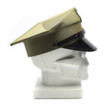 Véritable casquette militaire polonaise à visière pour officier de l'armée polonaise Olive NEUF