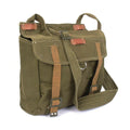 Sac à pain authentique de l'armée roumaine, surplus militaire, sac à dos en toile olive