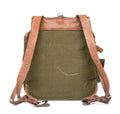 Véritable sac à dos de l'armée roumaine, surplus militaire, bandoulière en toile OD
