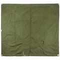 Véritable tente imperméable de l'armée roumaine Olive Poncho 180x180cm