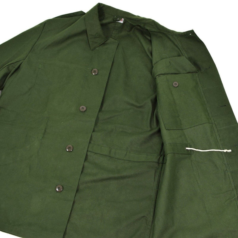 Genuine Swedish army green tactical combat jacket Sweden military issue surplus - GoMilitar