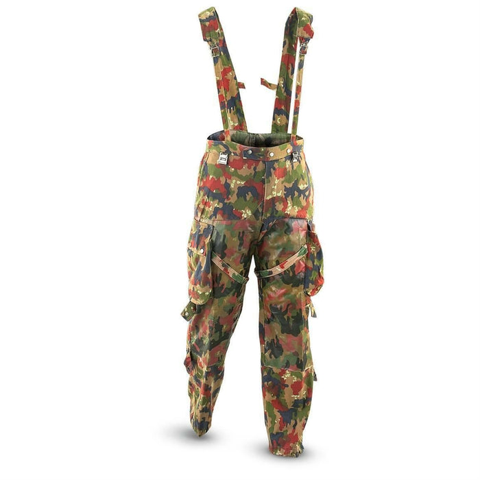 Véritable pantalon de campagne de l'armée suisse M70 Suisse combat Camo sniper pantalon NOUVEAU - GoMilitar