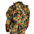 Véritable veste de l'armée suisse M70 Alpenflage Camo sniper combat parka à capuche