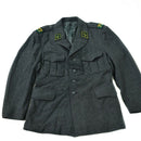 Genuine Swiss army wool jacket Switzerland military issue surplus uniform grey - GoMilitar