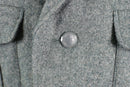 Genuine Swiss army wool jacket Switzerland military issue surplus uniform grey - GoMilitar