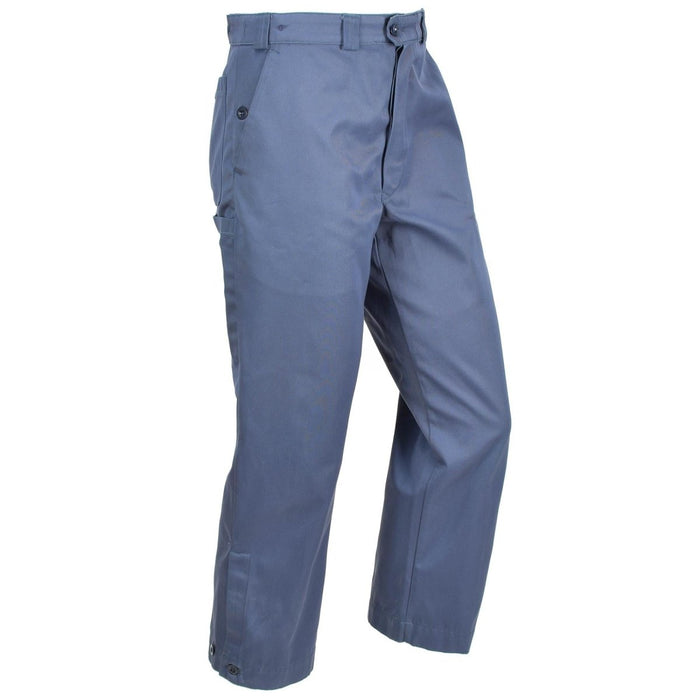 Véritable Pantalon De Protection Civile Suisse Pantalon Bleu Combat Suisse Militaire NOUVEAU - GoMilitar