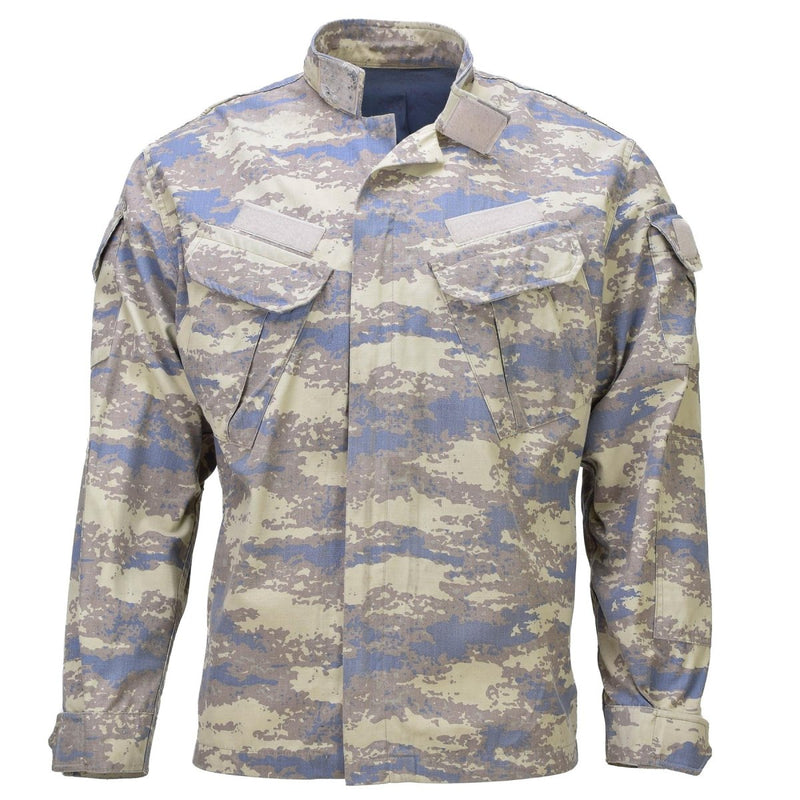 Genuine Turkish Military Uniform Jacket Air Force Durable RipStop M2018 Camo - GoMilitar
