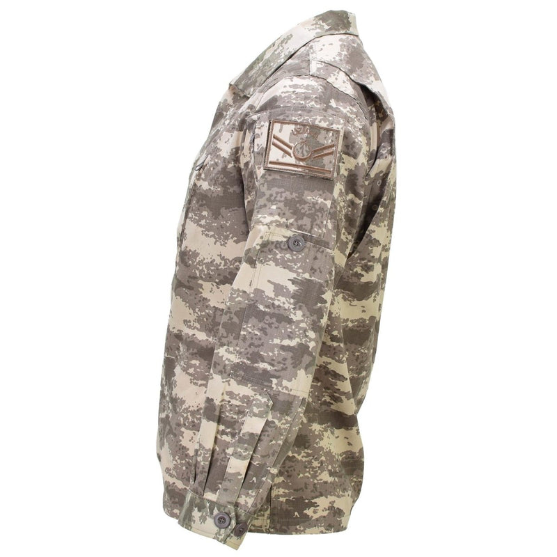 Veste d'uniforme d'origine turque authentique Ripstop Renforced Elbows M2021 CAMO