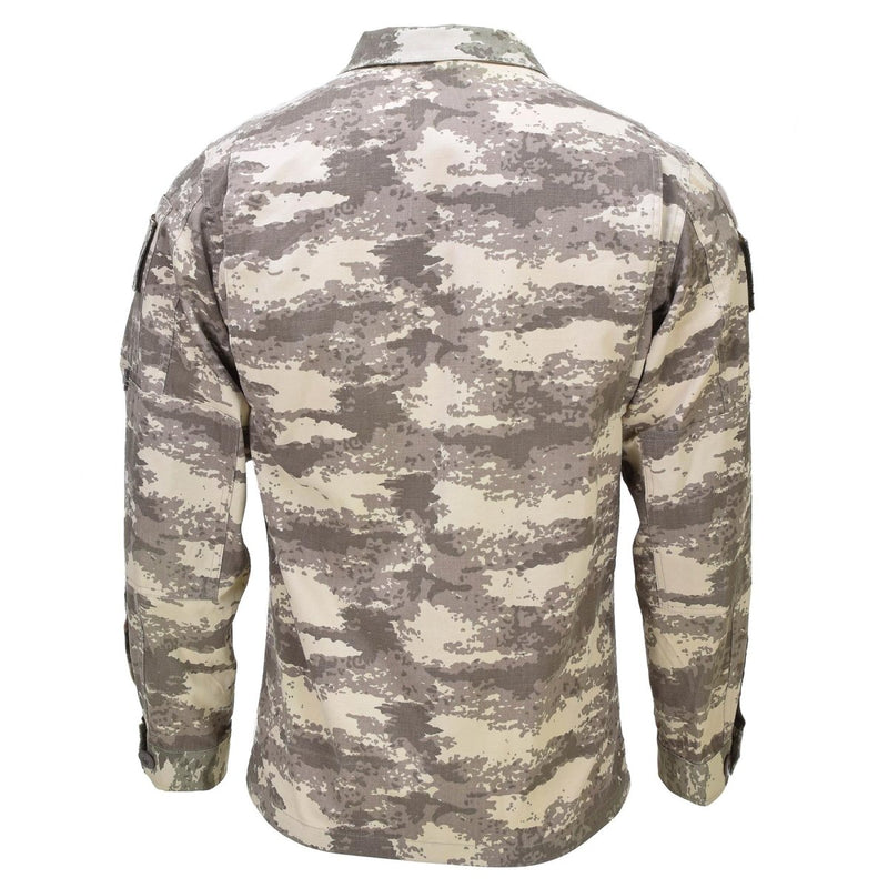 Veste d'uniforme d'origine turque authentique Ripstop Renforced Elbows M2021 CAMO