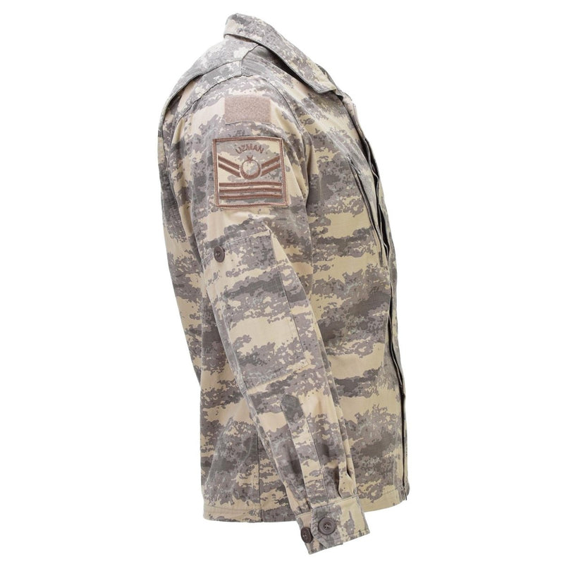 Veste d'uniforme d'origine turque authentique Ripstop Renforced Elbows M2021 CAMO