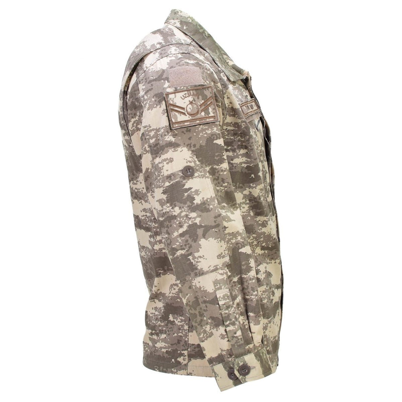 Veste d'uniforme d'origine turque authentique Ripstop Renforced Elbows M2021 CAMO