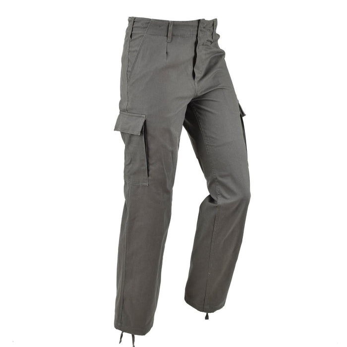 Pantalon style moleskine militaire allemand réplique de pantalon d'uniforme de combat olive NOUVEAU - GoMilitar