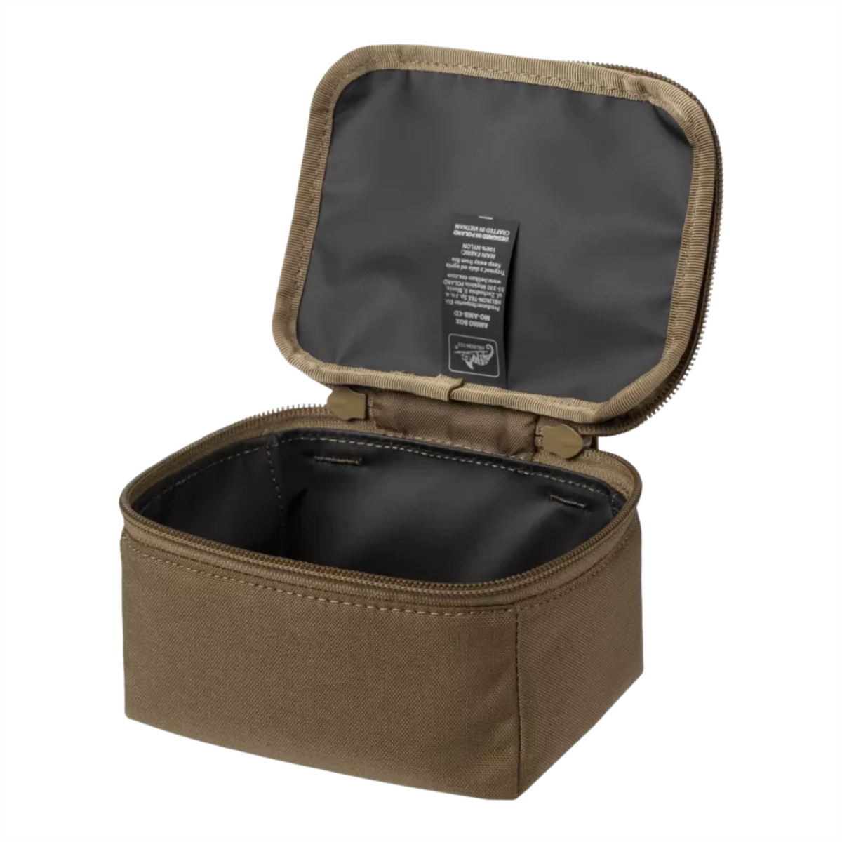 Helikon-Tex 1L Boîte à munitions Cordura YKK Zip Sac tactique de tir