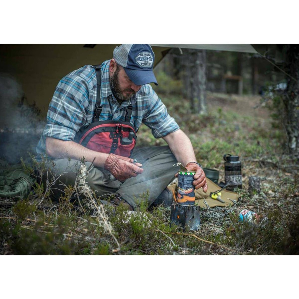 Helikon-Tex Chest Pack Numbat sac banane organisateur panneau velours style militaire
