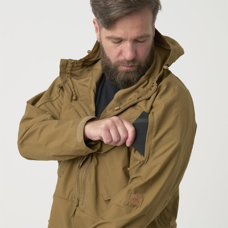 Helikon - Tex Piligrim Anorak Jacket Fire Resistance Quick Dry Waxable Bushcraft - GoMilitar