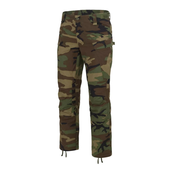 Helikon - Pantalon Tactique Tex SFU Next Mk2 Ripstop Ajustement Multi Point Woodland - GoMilitar