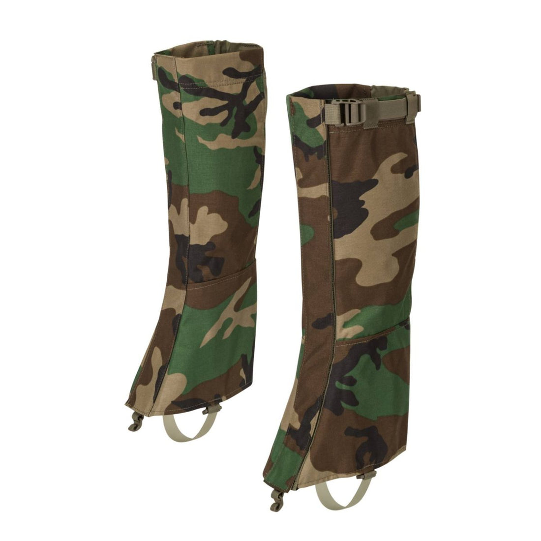Helikon-Tex Guêtres de neige Longueur réglable Résistant à l'eau Woodland Camo