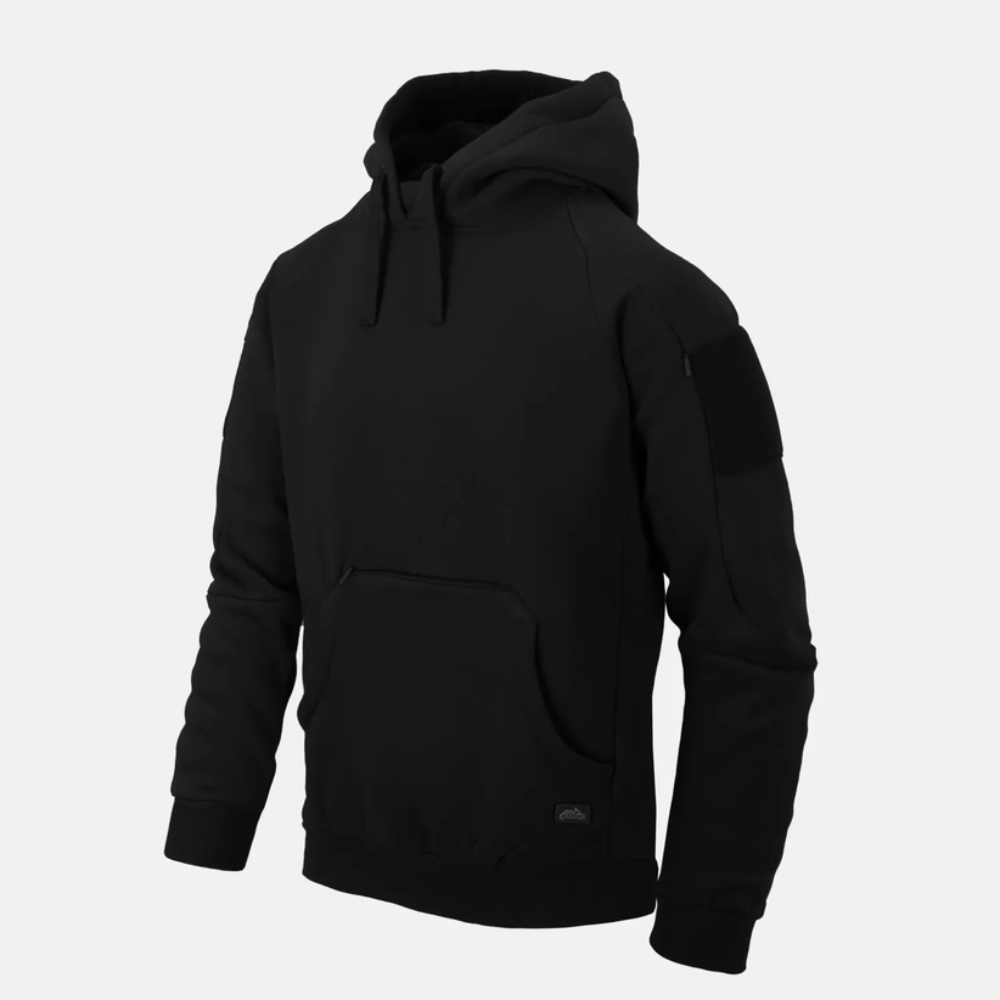 Helikon-Tex Urban Sweat à capuche Lite Kangaroo Tactique Extérieur Mélange de coton Noir