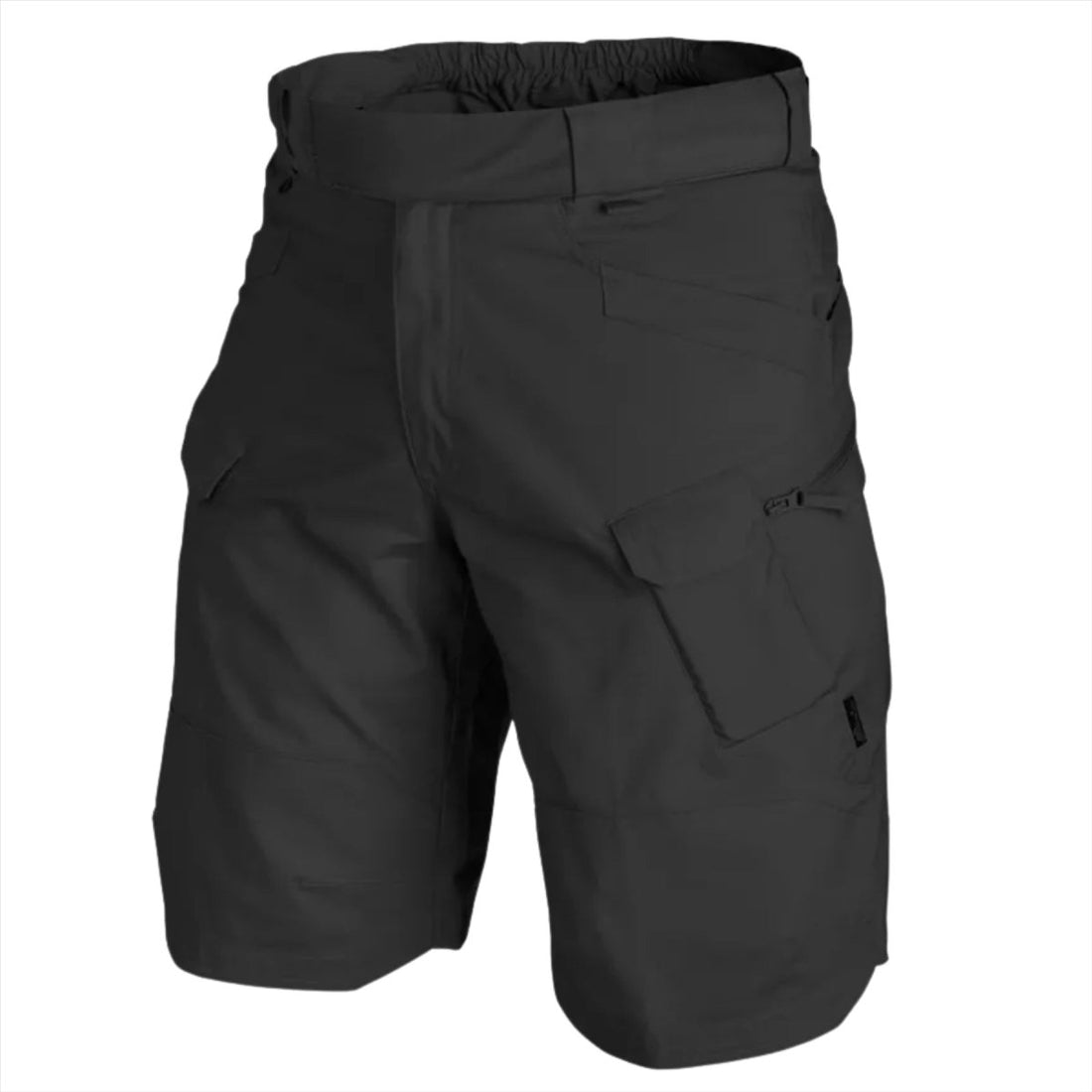Helikon-Tex Short tactique urbain poches cargo polycoton Ripstop noir