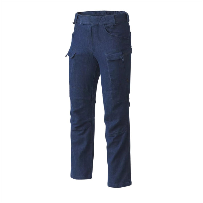 Pantalon tactique Helikon-Tex UTP en denim extensible, renfort aux genoux, diverses poches - GoMilitar