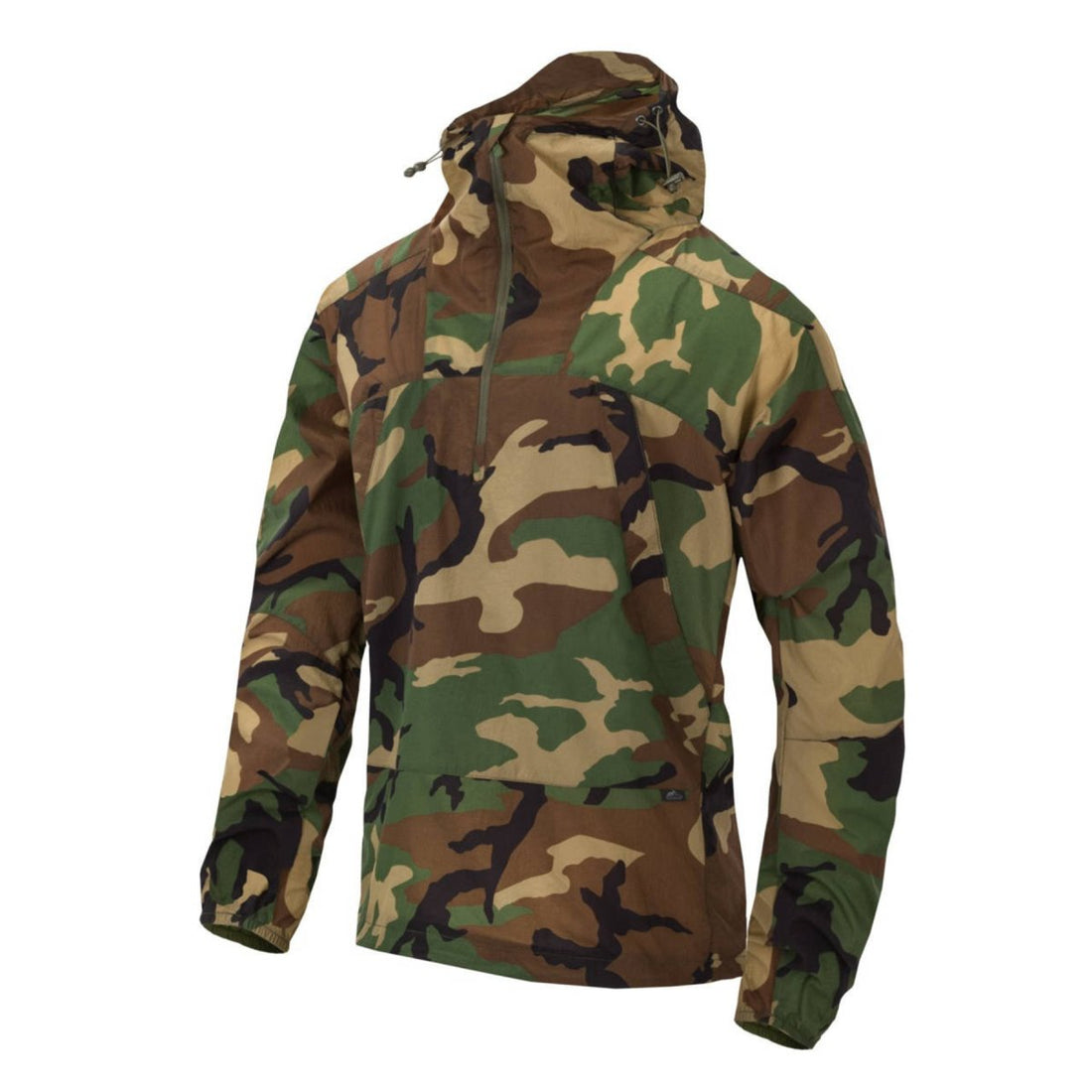 Helikon-Tex WINDRUNNER Anorak Veste réglable avec capuche inférieure Woodland Camo
