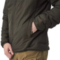 Helikon-Tex Wolfhound Veste à capuche en nylon coupe-vent isolée Woodland Camo