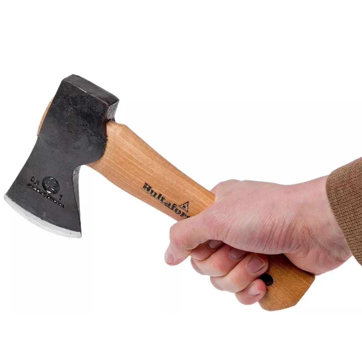 HULTAFORS Agelsjon Mini Hatchet hache compacte en acier au carbone pour camping, randonnée, extérieur