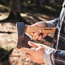 HULTAFORS Dvardala Hunting Axe Carbon Steel Hickory Wood Handle Hatchet - GoMilitar