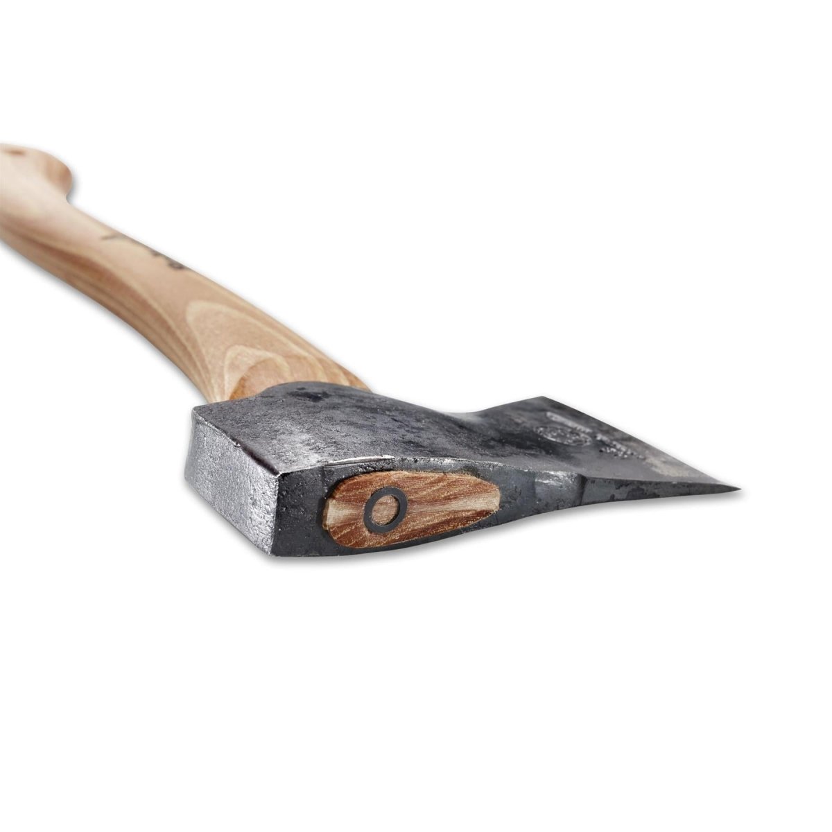 HULTAFORS Hultan hache de jardinage en acier au carbone, hachette tranchante comme un rasoir, manche en hickory