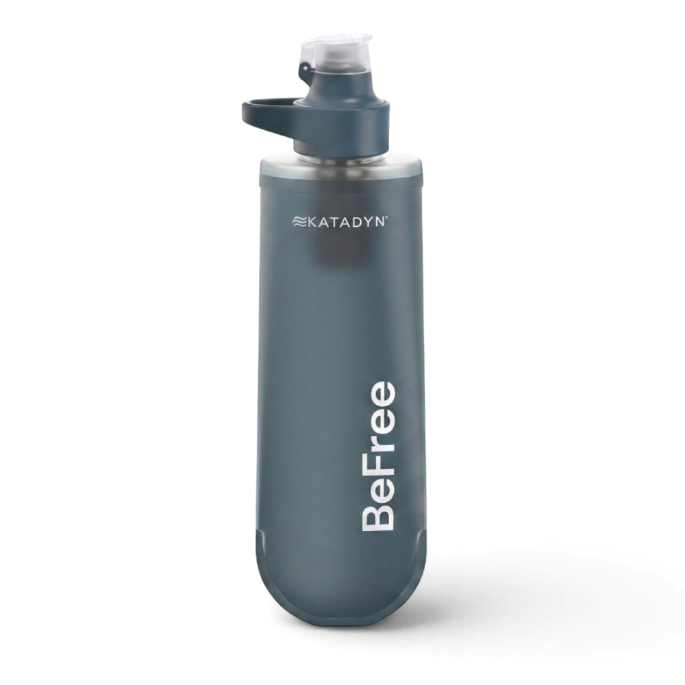 Katadyn BeFree AC 0,5 L filtre à eau flacon souple randonnée camping bleu ardoise