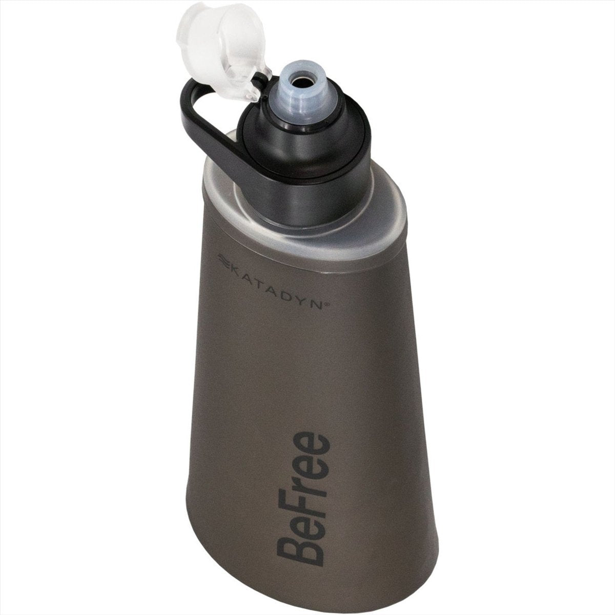 Katadyn BeFree AC 1L Filtre à Eau Bouteille Pliable Technologie EZ Clean Noir