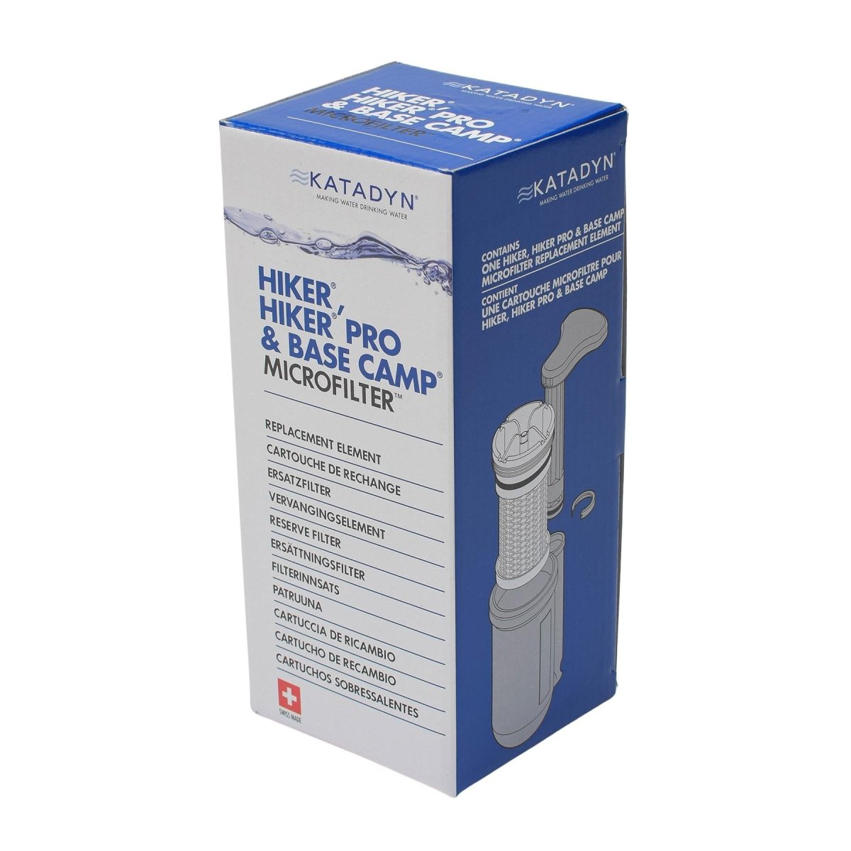 Kit de remplacement de cartouche de filtre à eau Katadyn Hiker Pro d'origine longue durée