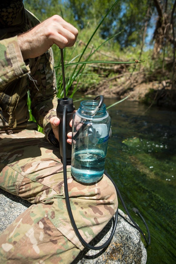 Filtre à eau de poche Katadyn Purification de camp d'urgence pour camping tactique Premium