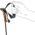 Paire de bâtons de randonnée LEKI Khumbu Lite 100-135 cm réglables et légers