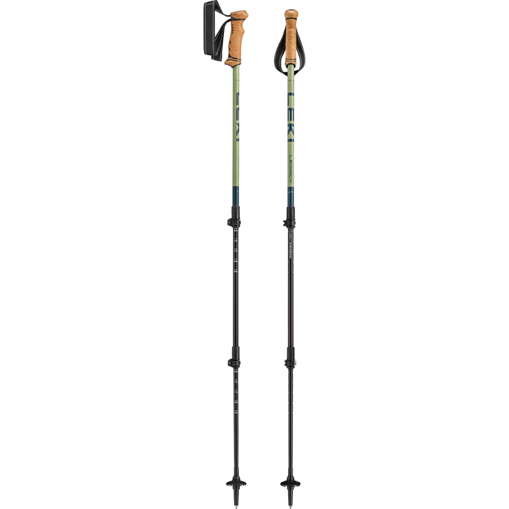 LEKI Legacy Lite Paire de bâtons de randonnée réglables 100-135 cm Légers