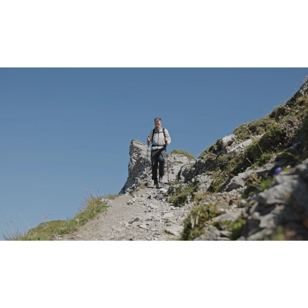 LEKI Makalu Lite AS Trekking Poles Paire de bâtons de randonnée antichocs réglables 100-135 cm