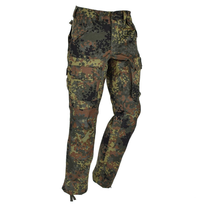 Pantalon tactique de combat de l'armée Leo Kohler flecktarn camo pantalon de terrain cargo forcé - GoMilitar